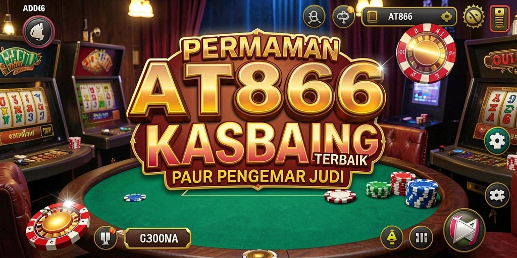 Screenshot gameplay AT866 menampilkan pengalaman Kasino yang mendebarkan.