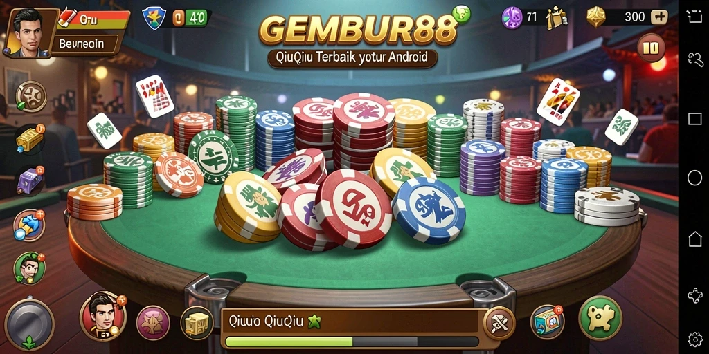 Screenshot gameplay QiuQiu yang mengasyikkan di GEMBUR88.
