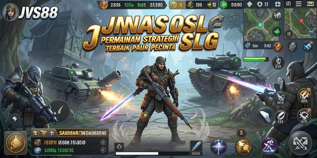 Tangkapan layar gameplay strategis dalam JVS88 yang menggambarkan aksi mendebarkan.