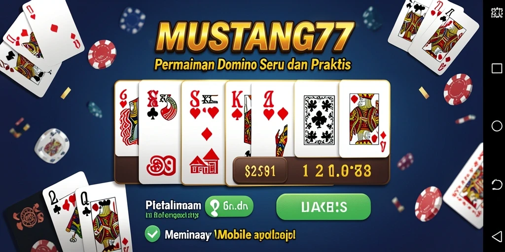Tampilan gameplay MUSTANG77 yang menegangkan dan seru.