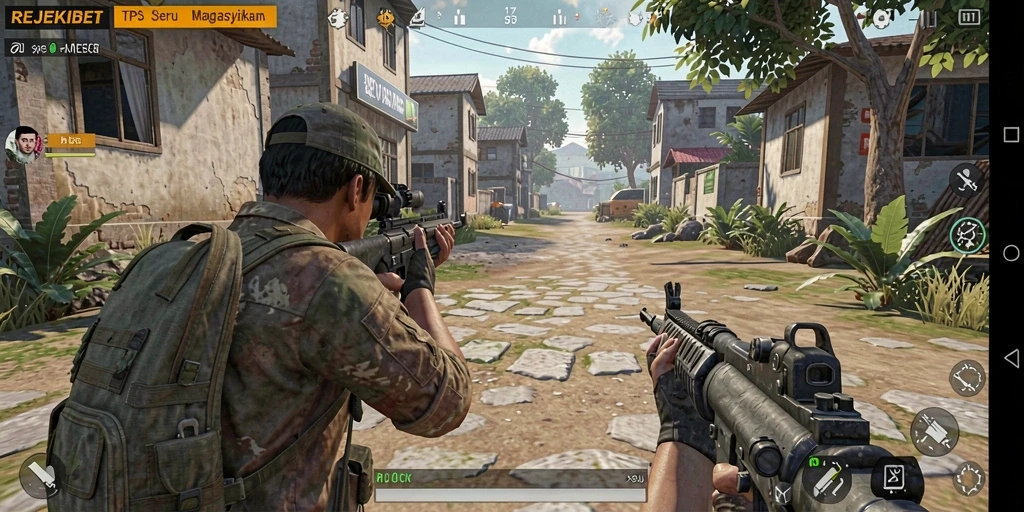 Tampilan menarik dari gameplay dalam REJEKIBET yang menegangkan.