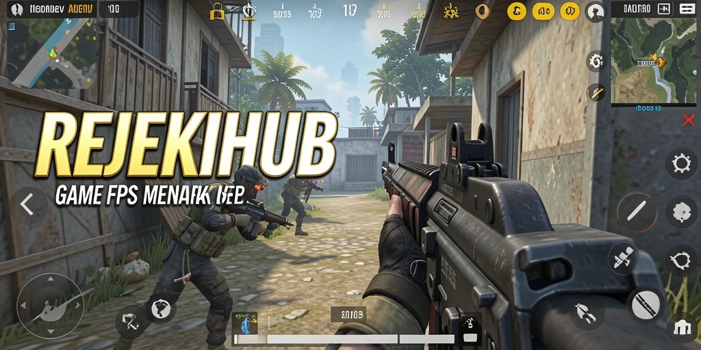 Screenshot aksi menegangkan dari gameplay REJEKIHUB.